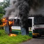Himachal Bus Accident: कांगड़ा में पालमपुर रूट पर HRTC बस धू-धू कर जली, चालक की सतर्कता से 30 यात्रियों की बची जान