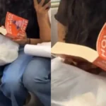 Metro Viral: मेट्रो में महिला ने खोली खौफनाक नाम वाली किताब, शीर्षक देखकर सहम गए पुरुष