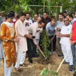 Narnaul News: नारनौल में पर्यावरण संरक्षण की अनूठी पहल, भारत विकास परिषद ने कर्मचारी कॉलोनी पार्क में रोपे पौधे