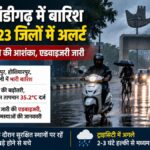 Punjab Weather: पंजाब के 23 जिलों में आज बारिश का अलर्ट, जालंधर में सुबह से बरसात, बिजली गिरने की चेतावनी