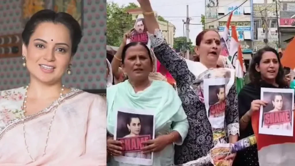 Sonipat News: कंगना रनौत के 'गटर जेनरेशन' वाले बयान पर बवाल, महिला कांग्रेस ने फूंका पुतला