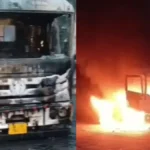 Yamunanagar Truck Fire: यमुनानगर में 11 हजार वोल्ट के करंट से धू-धू कर जला ट्रक, देखें ड्राइवर ने कैसे बचाई जान