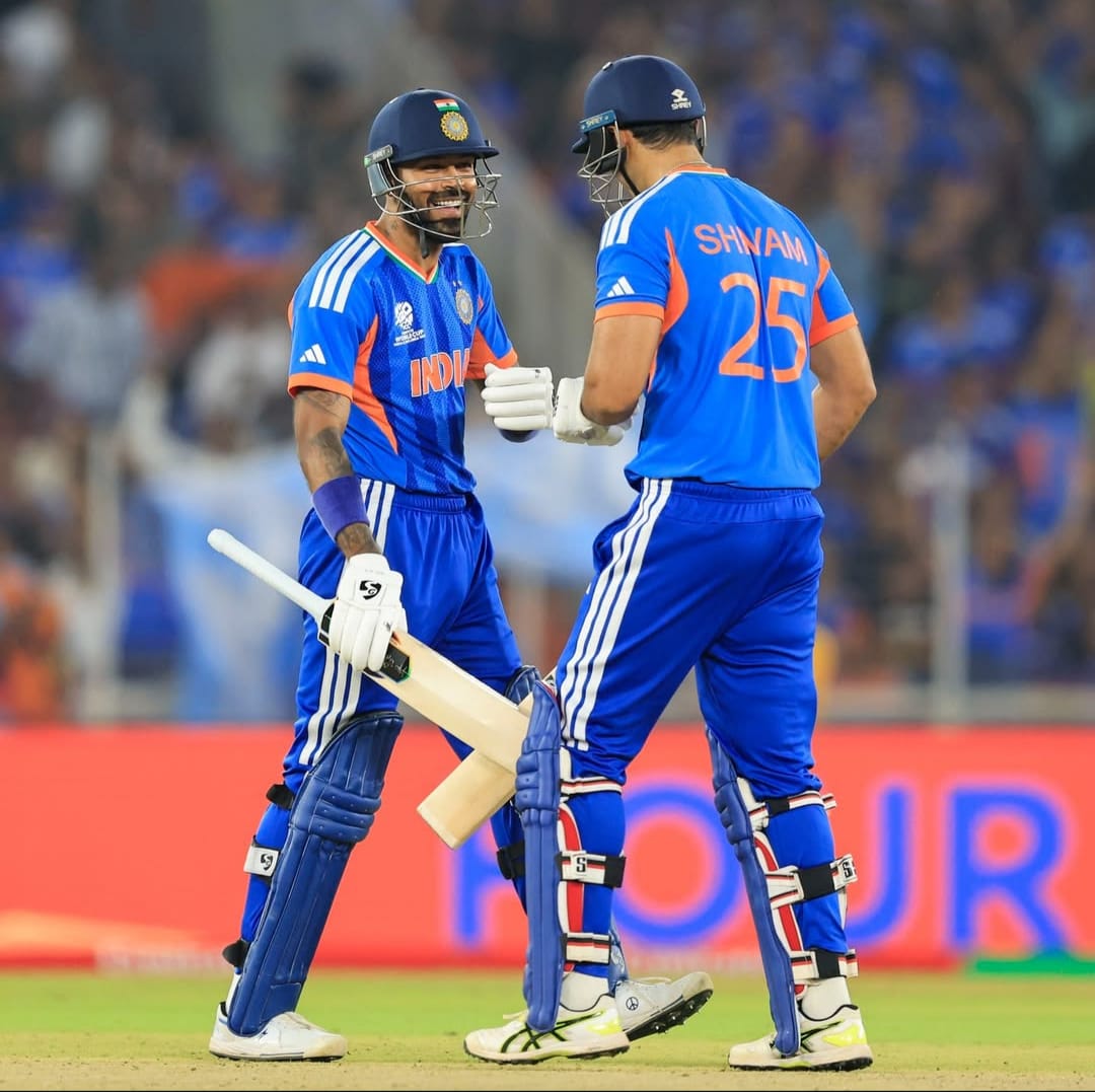 टी20 विश्व कप: शिवम दुबे के तूफान में उड़ा नीदरलैंड्स, भारत ने खड़ा किया 193 रनों का विशाल स्कोर