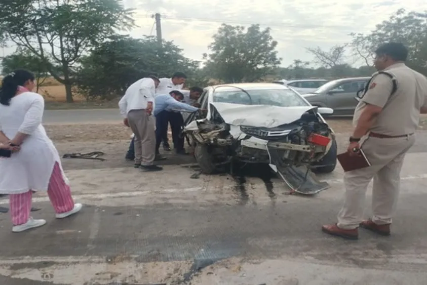  हरियाणा में  दो बड़े सड़क हादसों में 6 लोगों की मौत, मासूम बेटियों ने भी तोड़ा दम