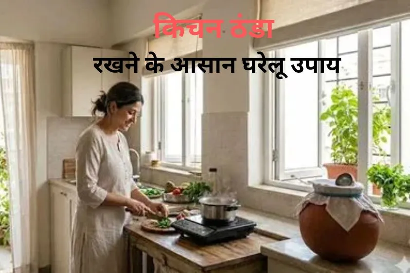  बिना एसी के भी ठंडा रहेगा आपका किचन, गर्मी में राहत देंगे ये 5 आसान और पारंपरिक देसी उपाय