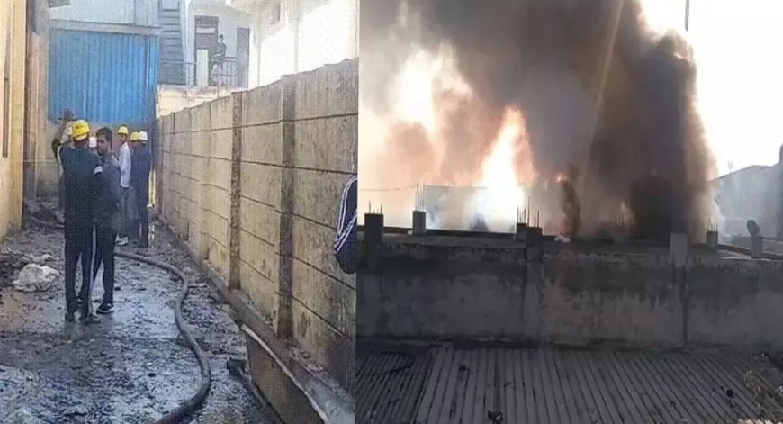 राजस्थान में केमिकल–पटाखा फैक्ट्री में भीषण अग्निकांड: 8 लोगों की मौत, 4 मजदूर गंभीर रूप से झुलसे, दिल्ली एम्स रेफर