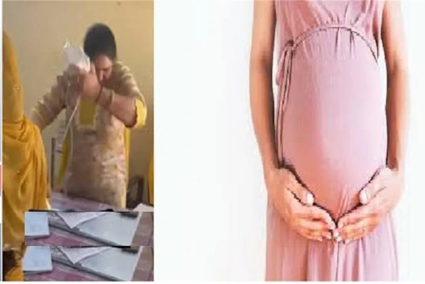  घरौंडा स्वास्थ्य केंद्र बना अखाड़ा: कार्ड बनवाने आई गर्भवती से भिड़ी एएनएम, डंडे और हाथापाई का वीडियो वायरल