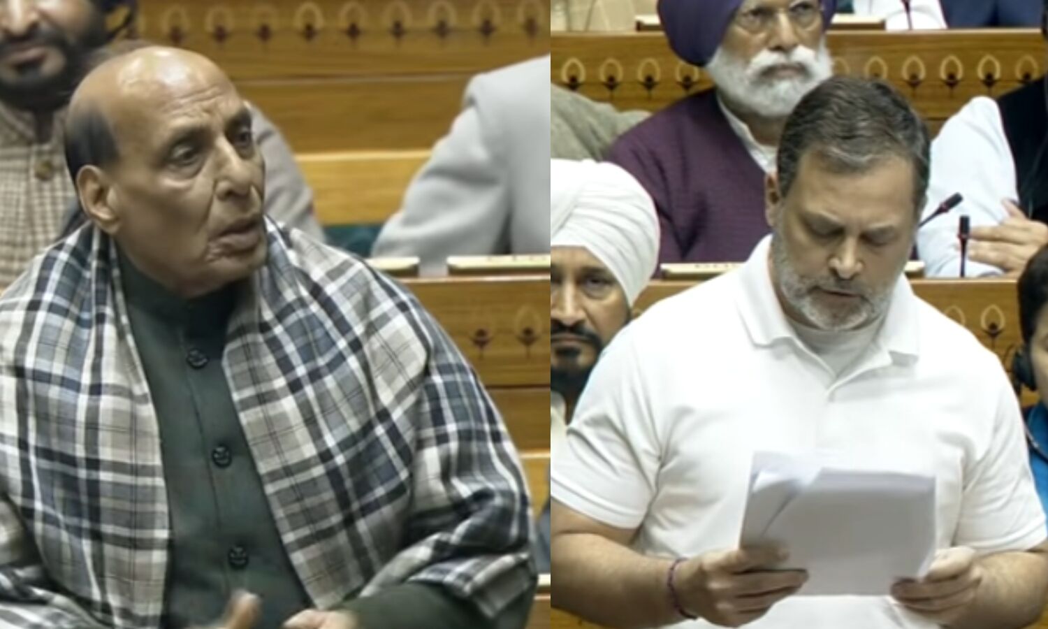 लोकसभा में राहुल गांधी का पूर्व सेना प्रमुख के संस्मरण का हवाला, हंगामे के बाद सदन की कार्यवाही स्थगित