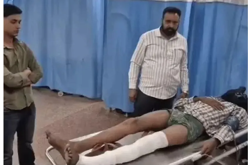 यमुनानगर में खाकी का खौफ: शादी वाले घर में लूट मचाने वाला इनामी बदमाश मुठभेड़ में ढेर, साथी फरार