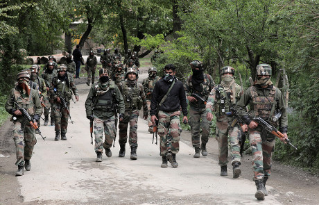 जम्मू-कश्मीर के उधमपुर में सुरक्षा बलों की आतंकवादियों के साथ हुई मुठभेड़