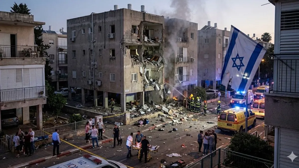  Iran Israel missile attack : इजरायल पर ईरानी मिसाइल हमला: 27 घायल, एक महिला की मौत