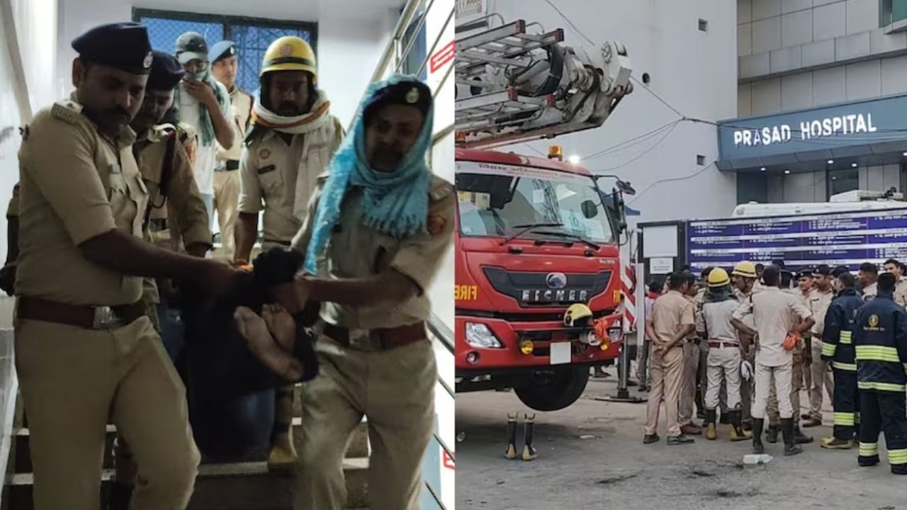  मुजफ्फरपुर के निजी अस्पताल के आईसीयू में भीषण आग लगने से तीन मरीजों की मौत