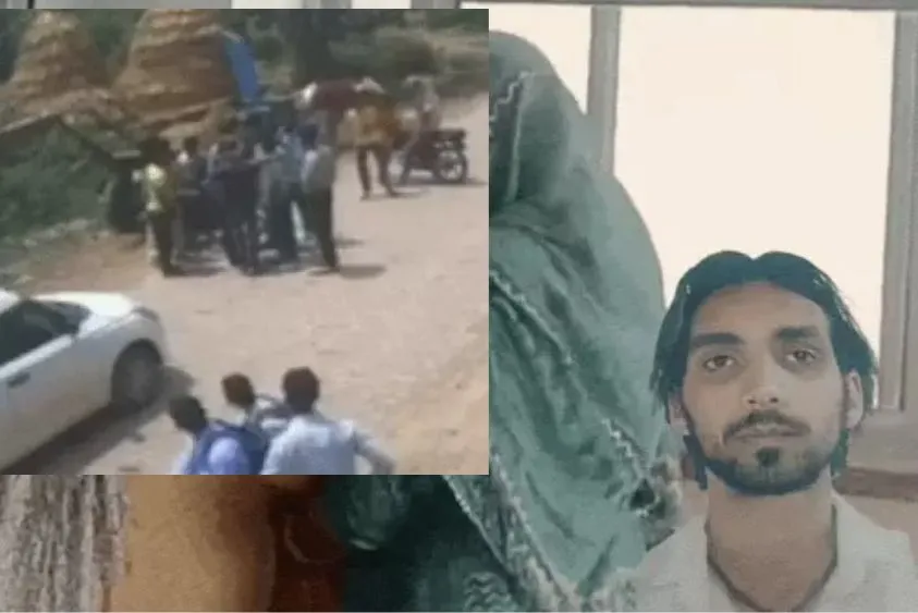  पानीपत छात्र हत्याकांड का CCTV: घेरकर खड़ा किया, फिर सरेआम घोंप दिया चाकू
