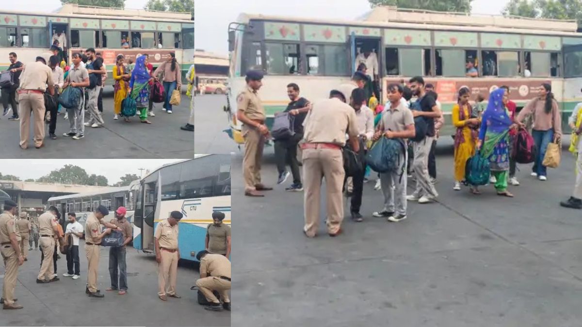 Chandigarh News: फायरिंग की घटनाओं के बाद पुलिस अलर्ट, सेक्टर-43 आईएसबीटी पर चला दो घंटे का सघन सर्च ऑपरेशन