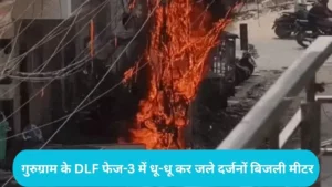 Gurugram News: गुरुग्राम की बहुमंजिला इमारत में लगी आग, यू-ब्लॉक में बिजली मीटर फटने से मची भगदड़