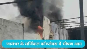 Jalandhar Factory Fire: जालंधर के सर्जिकल कॉम्प्लेक्स में भीषण आग, तेज हवाओं ने मचाया तांडव