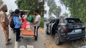 Jalandhar News: जालंधर में इनोवा और स्कोडा की टक्कर, दो लोग गंभीर घायल, चालक हिरासत में