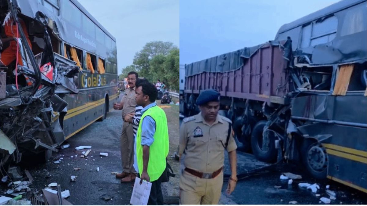 Mathura Road Accident: मथुरा में यमुना एक्सप्रेसवे पर डबल-डेकर बस के ट्रक से टकराने से चार लोगों की मौत, 27 अन्य घायल