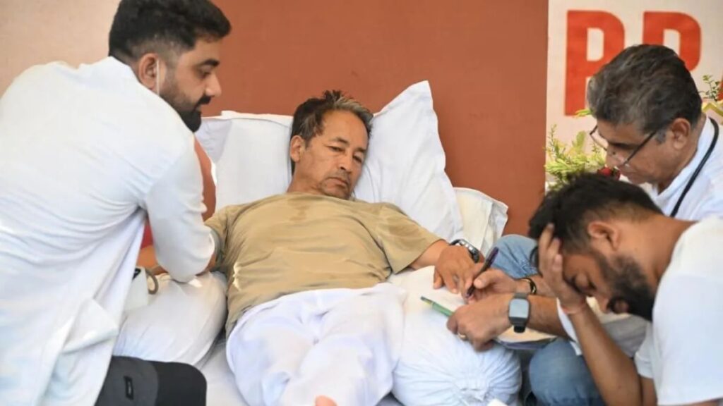 20th Day of Hunger Strike: सोनम वांगचुक बोले- ‘मैं किसी भी कीमत पर 20 जुलाई तक ज़िंदा रहूंगा’