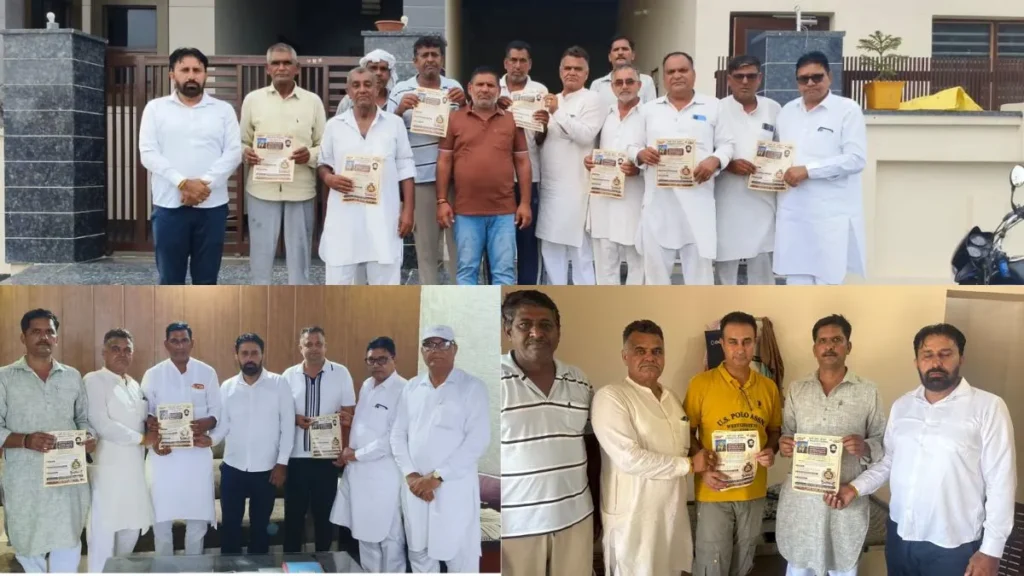 Nilokheri News: 818वें बादली बलिदान दिवस को लेकर नीलोखेड़ी में जनसंपर्क तेज, 2 अगस्त को छिछड़ाना मंडी में जुटेगा समाज