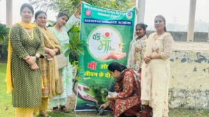 Nilokheri News: अंजनथली गुरुकुल में संपन्न हुआ 7 दिवसीय 'एक पेड़ माँ के नाम' अभियान, रोपे गए 350 पौधे
