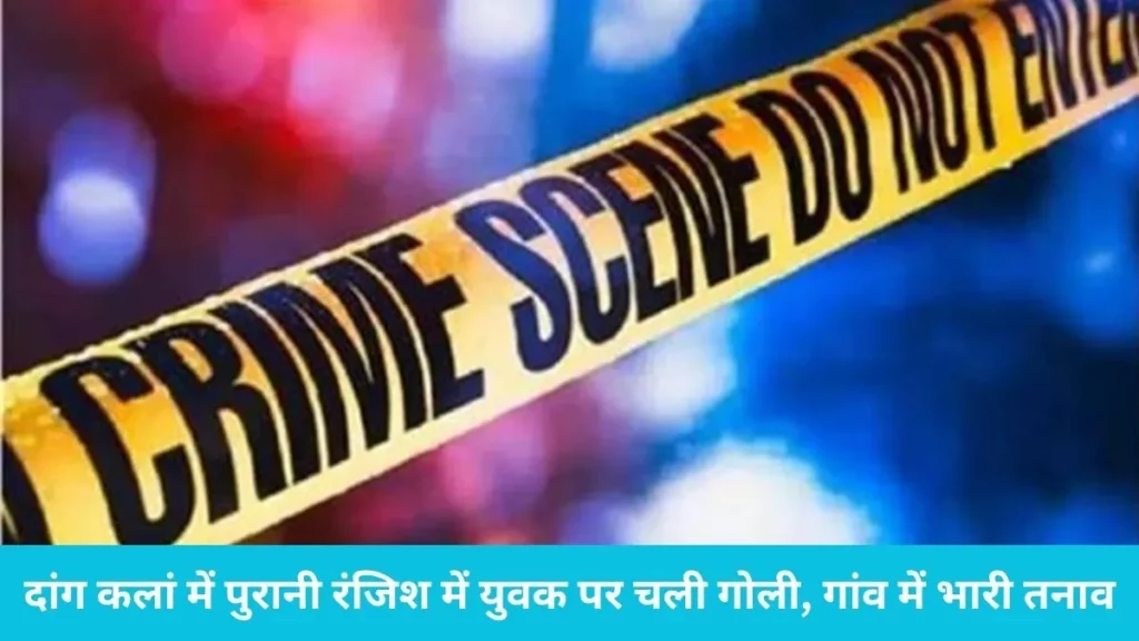 Bhiwani Firing Case: दांग कलां में पुरानी रंजिश में युवक पर चली गोली, गांव में भारी तनाव