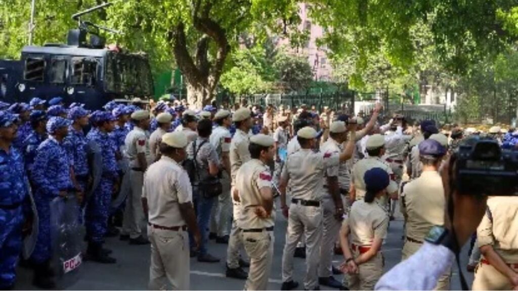 CJP Protest: कांग्रेस ने जंतर-मंतर पर पुलिस कार्रवाई की आलोचना की, सरकार पर शांतिपूर्ण विरोध को दबाने का आरोप