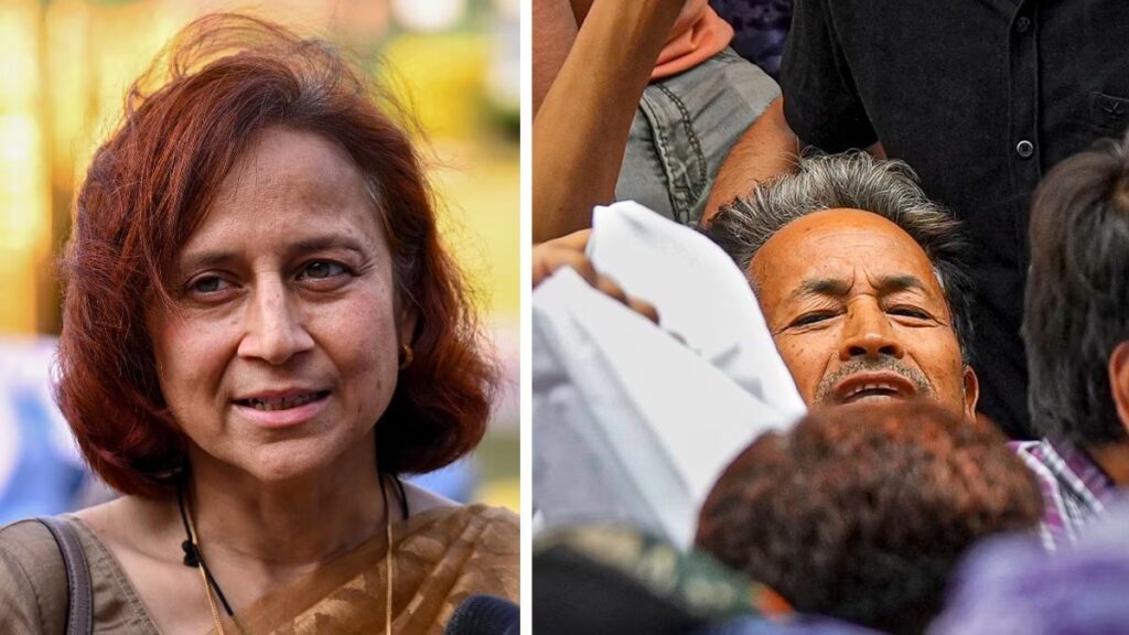 Cjp Protest: सोनम वांगचुक ठीक हैं, लेकिन अस्पताल रिपोर्ट साझा नहीं कर रहा- पत्नी गीतांजलि आंग्मो