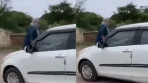 Car Bonnet Viral: बोनट पर बैठी रही महिला और चालक दौड़ाता रहा कार, हैरान कर देगा यह वायरल वीडियो