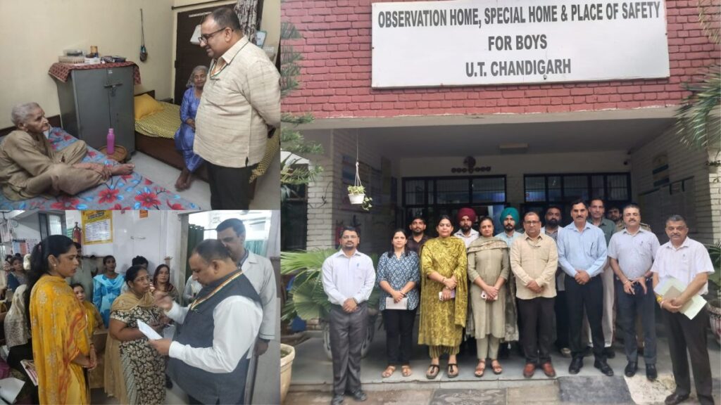 Chandigarh News: एनएचआरसी विशेष मॉनिटर ने चंडीगढ़ के बाल गृह, स्कूल और अस्पताल का किया निरीक्षण