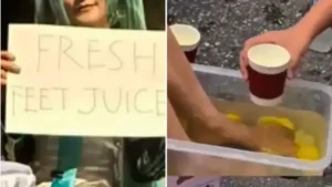 China Foot Juice Controversy: चीन के इवेंट में नंगे पैरों वाला नींबू पानी बिकने पर भड़का इंटरनेट, जानें पूरा मामला