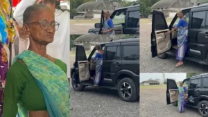 Dadi Viral: राजकोट की 72 वर्षीय मंजूबेन की 'रॉयल एंट्री', काली कार से उतरीं तो दुनिया बोली- स्वैग हो तो ऐसा!