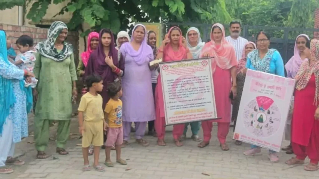 Dhand News: ढांड के सलीमपुर महदूद में 'बेटी बचाओ-बेटी पढ़ाओ' रैली की धूम, गूंजे जागरूकता के नारे