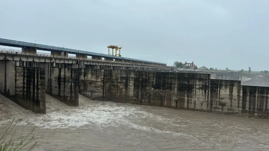 Hathnikund Barrage: शुक्रवार रात 47 हजार क्यूसेक पहुंचने के बाद शनिवार सुबह घटा पानी, हथिनीकुंड बैराज का ताजा अपडेट देखें
