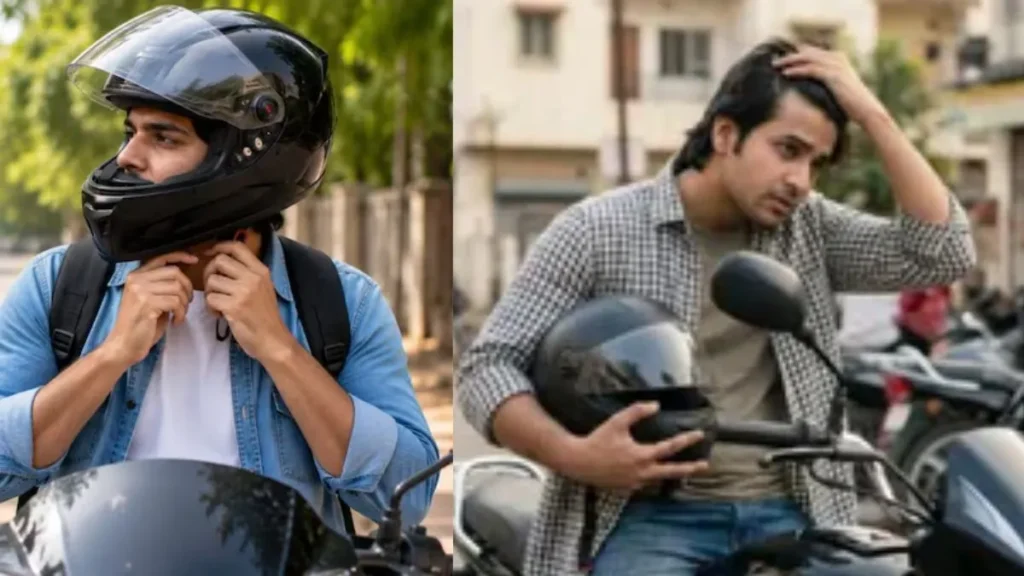 Helmet and Hair Fall: कहीं आपका हेलमेट तो नहीं छीन रहा आपके बालों की चमक? जानें स्कैल्प को सेफ रखने के 5 आसान तरीके