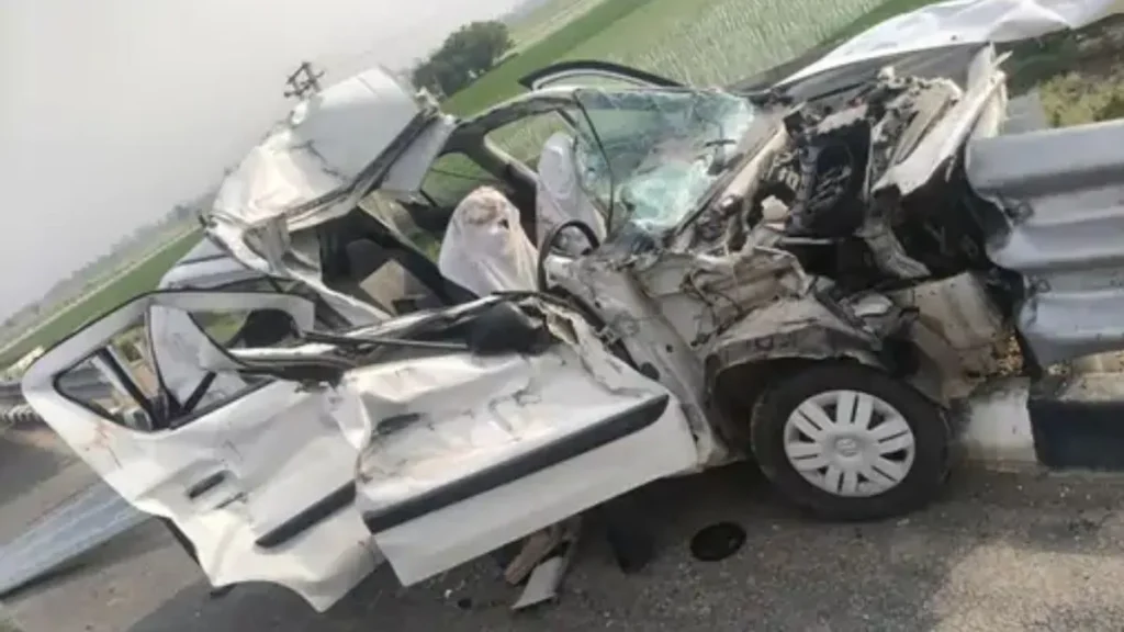 Kaithal News: पंजाब से माथा टेककर लौट रहे थे कलायत के लोग, कैथल के पास हाईवे पर हुआ बड़ा हादसा