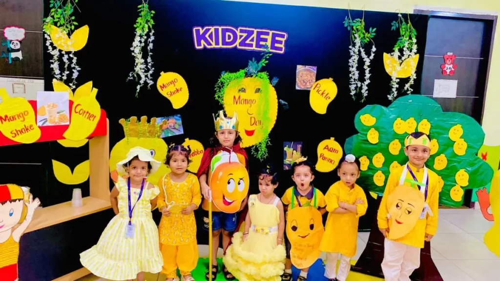 Kidzee School Ladwa: लाड़वा के किड्जी स्कूल में पीली रंगत के बीच मनाया गया मैंगो डे, बच्चों ने चखा आम का स्वाद