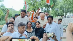 Kurukshetra News: कुरुक्षेत्र में कांग्रेस का बड़ा शक्ति प्रदर्शन, छात्रों के समर्थन में निकाला विजय जुलूस, सड़कों पर उतरे दिग्गज