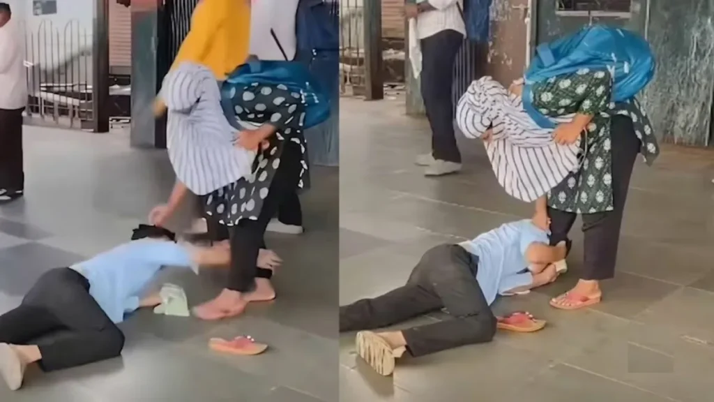 Lovers Viral: रेलवे स्टेशन पर लड़की के पैरों में गिरकर रोने लगा प्रेमी, RPF ने आकर छुड़ाया पीछा