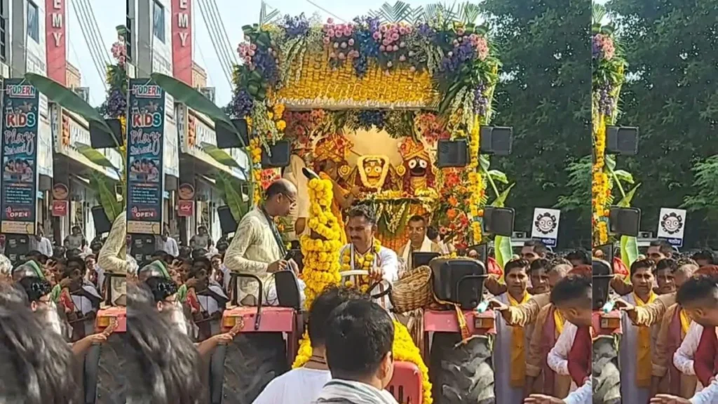Mahendragarh Jagannath Rath Yatra: महेंद्रगढ़ में पहली बार निकली भगवान जगन्नाथ की भव्य रथयात्रा, 'जय जगन्नाथ' के जयकारों से गुंजायमान हुआ शहर