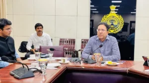Nangal Chaudhry Logistic Hub: नई दिल्ली में हरियाणा भवन में हुई समीक्षा बैठक, अमित अग्रवाल ने दिए कड़े निर्देश