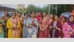 Narnaul News: नारनौल में 55वीं प्रभात फेरी का भव्य आयोजन: 'राधे-राधे' के संकीर्तन से भक्तिमय हुआ शहर