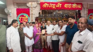 Narnaul News: नसीबपुर के जेठू बाबा धाम में 184वीं प्रभात फेरी: 'राधे-राधे' के संकीर्तन से वृंदावन में बदला नारनौल