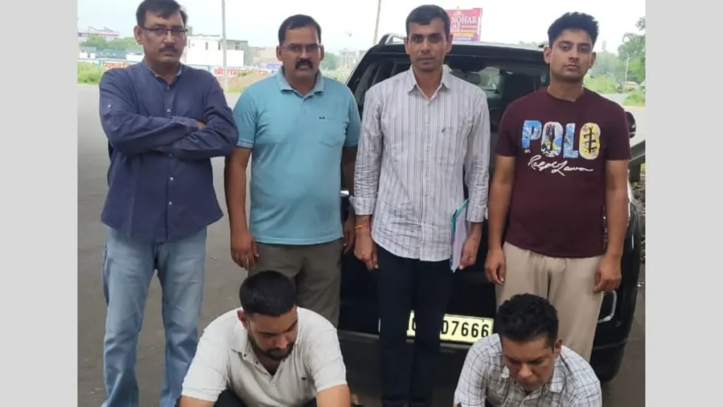 Narnaul News: दिल्ली से स्कॉर्पियो में ला रहे थे 50 ग्राम चिट्टा, सीआईए नारनौल ने फ्लाईओवर पर दबोचे दो युवक