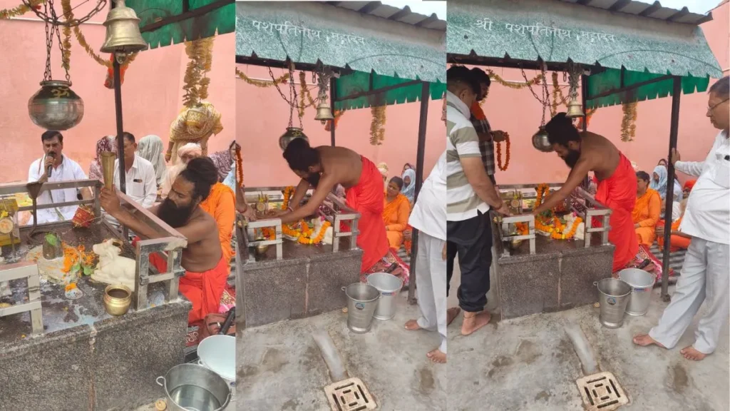 Nilokheri News: निगदू के समाध बाबा भगवान गिरी मठ में गुरु पूर्णिमा पर उमड़ी भारी भीड़, महंत कृष्णानंद पुरी के सान्निध्य में हुआ रुद्राभिषेक