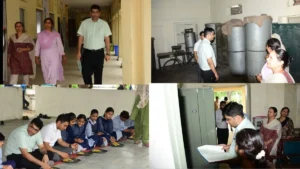 Nilokheri DC Inspection: बच्चों संग जमीन पर बैठकर डीसी ने खाया मिड-डे-मील, शामगढ़ स्कूल में औचक निरीक्षण से मचा हड़कंप