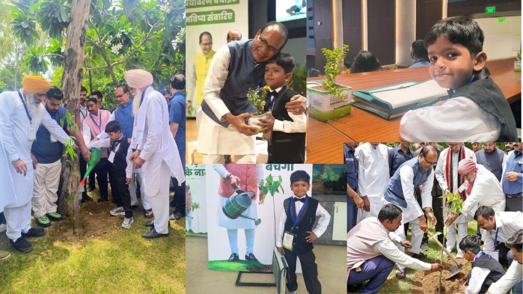 Chandigarh News: खिलौनों की उम्र में हरियाली का सपना, पांच साल के रुद्रांश ने लगा दिए 1455 पौधे, केंद्रीय मंत्री से मिला सम्मान