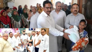 Pehowa Krishna Kripa Mandir: पिहोवा के श्री कृष्ण कृपा सेवा मंदिर में बंटा 90 परिवारों को राशन, सेवा देख भावुक हुए श्रद्धालु