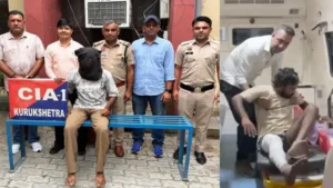 Pehowa Police Encounter: ब्लॉक समिति मेंबर की हत्या करने आया था बदमाश, कुरुक्षेत्र में सीआईए ने फिल्मी अंदाज में दबोचे शूटर
