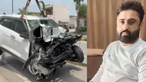 Pehowa road accident: कुरुक्षेत्र रोड पर ट्रक ने क्रेटा को मारी सीधी टक्कर, अनाज मंडी के आढ़ती की मौत